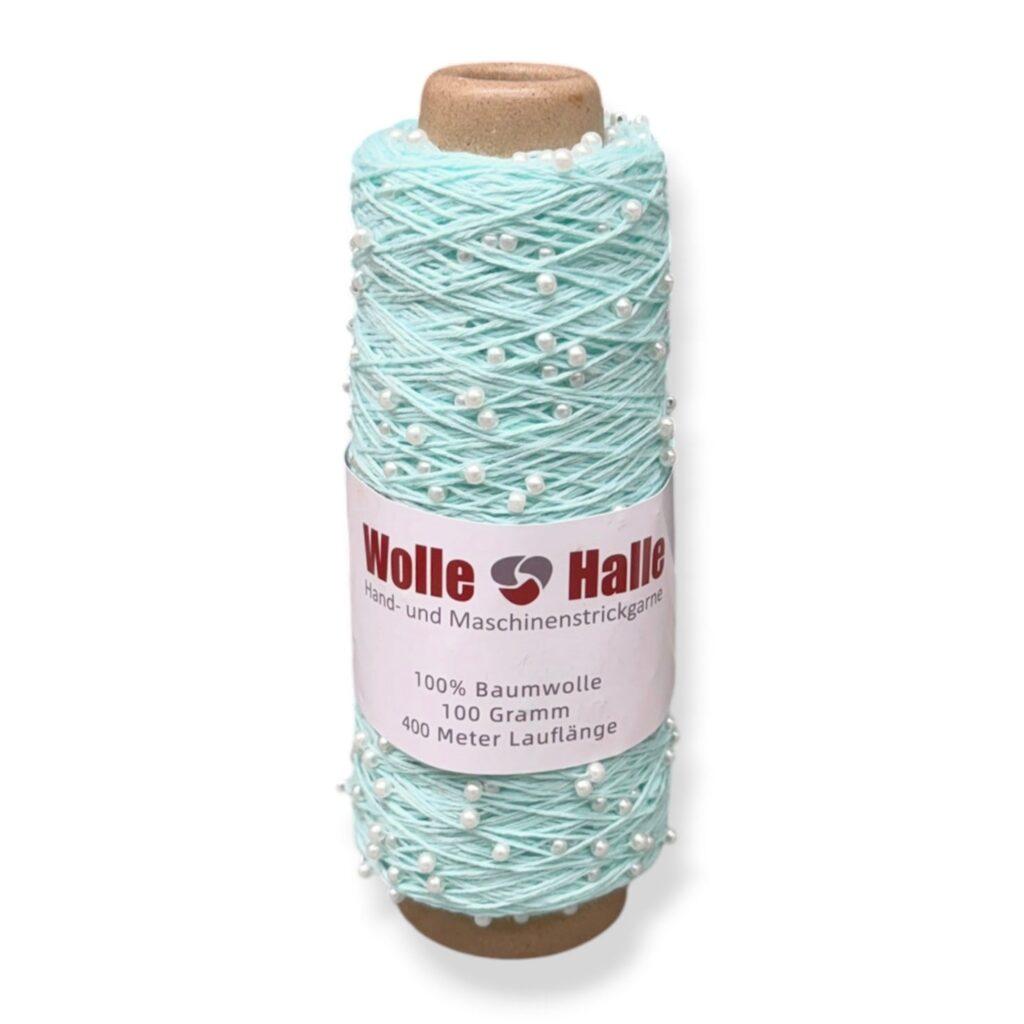 La Perla Aqua – bomuldsgarn med perler